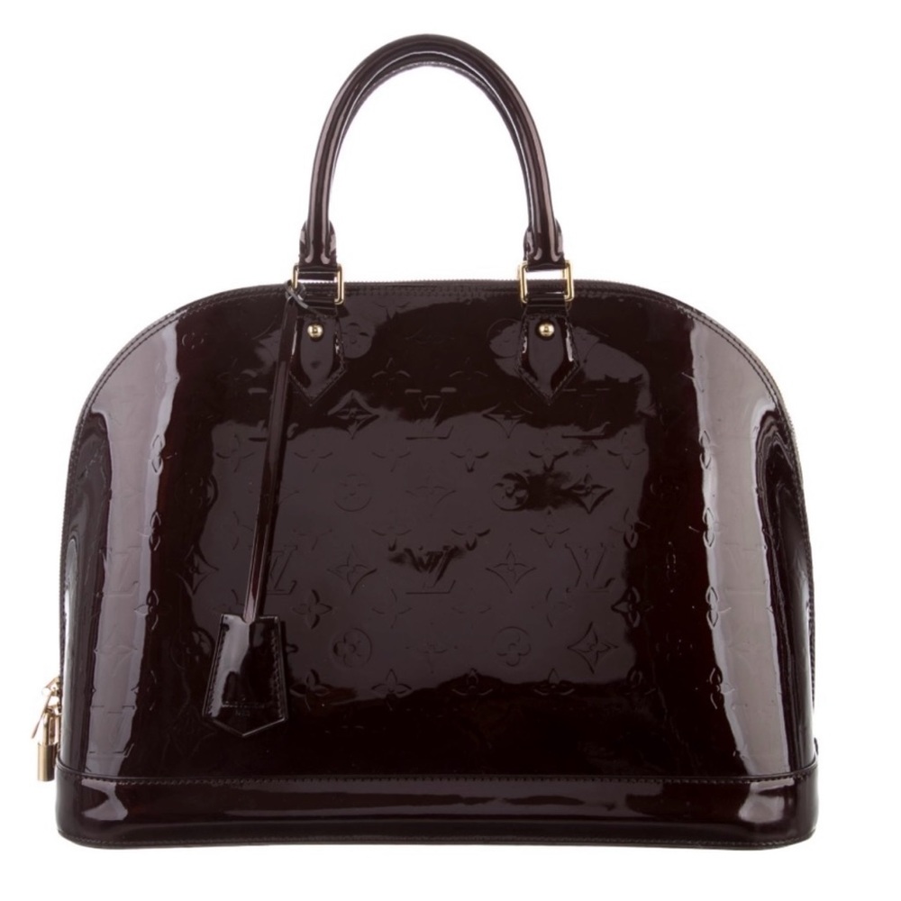 Louis Vuitton Alma Vernis GM Amarante - Picture 3 of 7